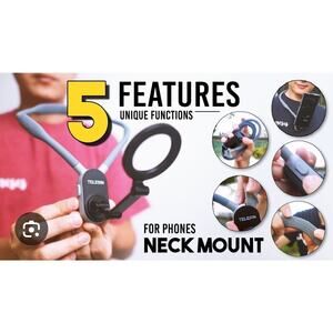 Telesin Viral Smartphone Magnetic Neck Mount Hands Free Content Creation